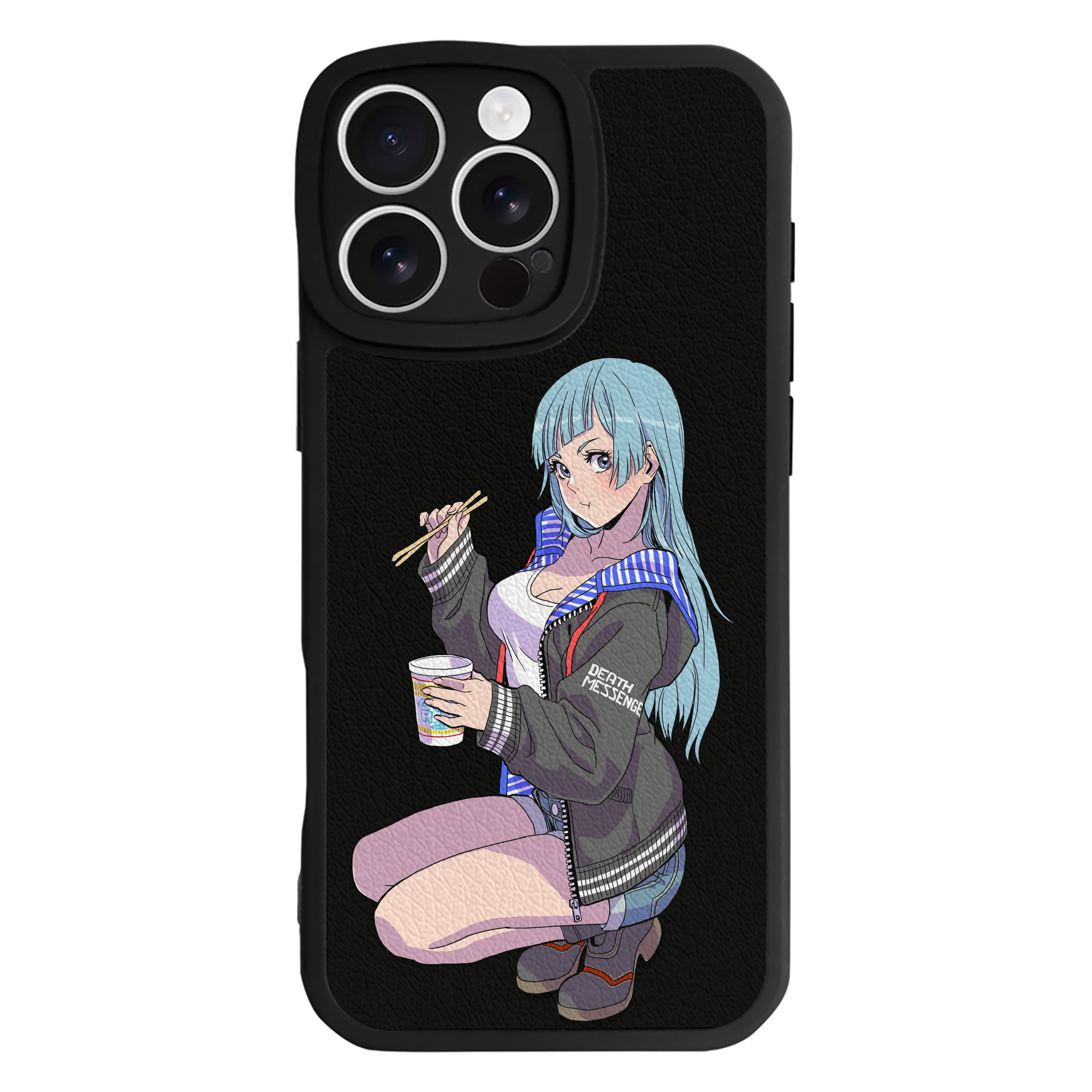 （画像用） 呪術廻戦 Jujutsu Kaisen 【iPhone 16シリーズ対応】シリコンスマホケース（レザー調） 材質：シリコン